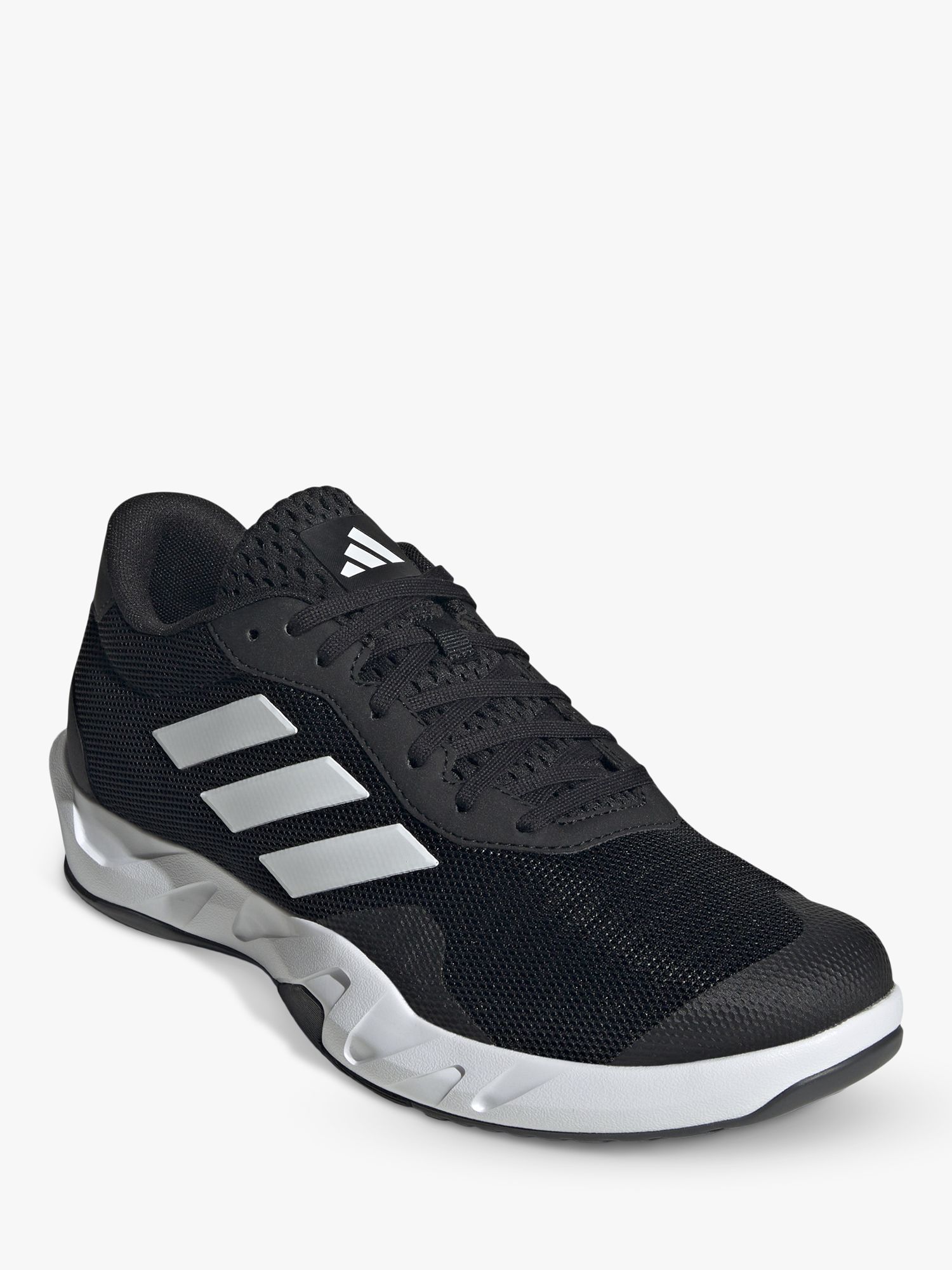 Buy adidas AMPLIMOVE Trainers,  Black/White Online at johnlewis.com