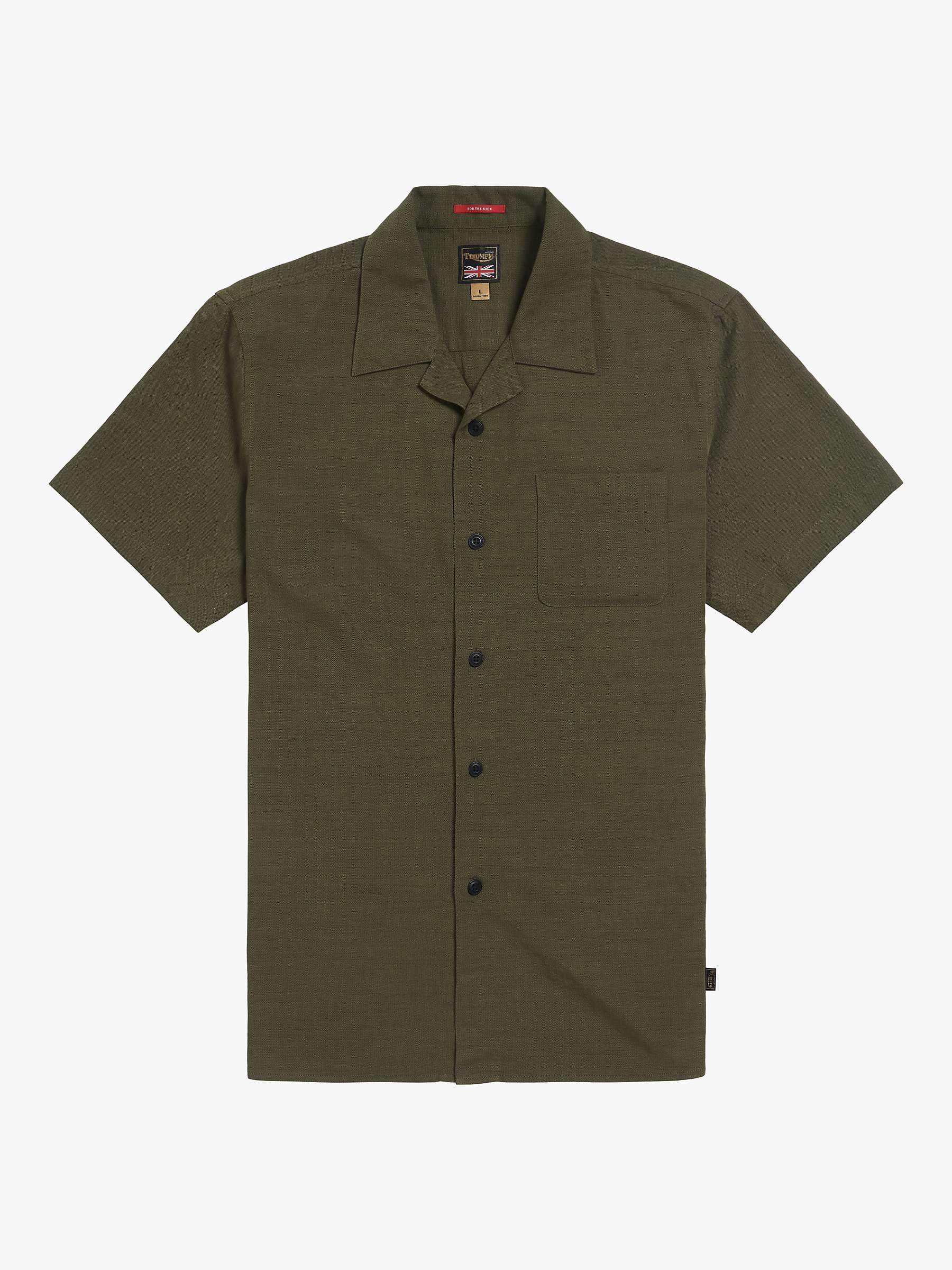 Buy Triumph Motorcycles Desert Rat Short Sleeve Shirt Online at johnlewis.com