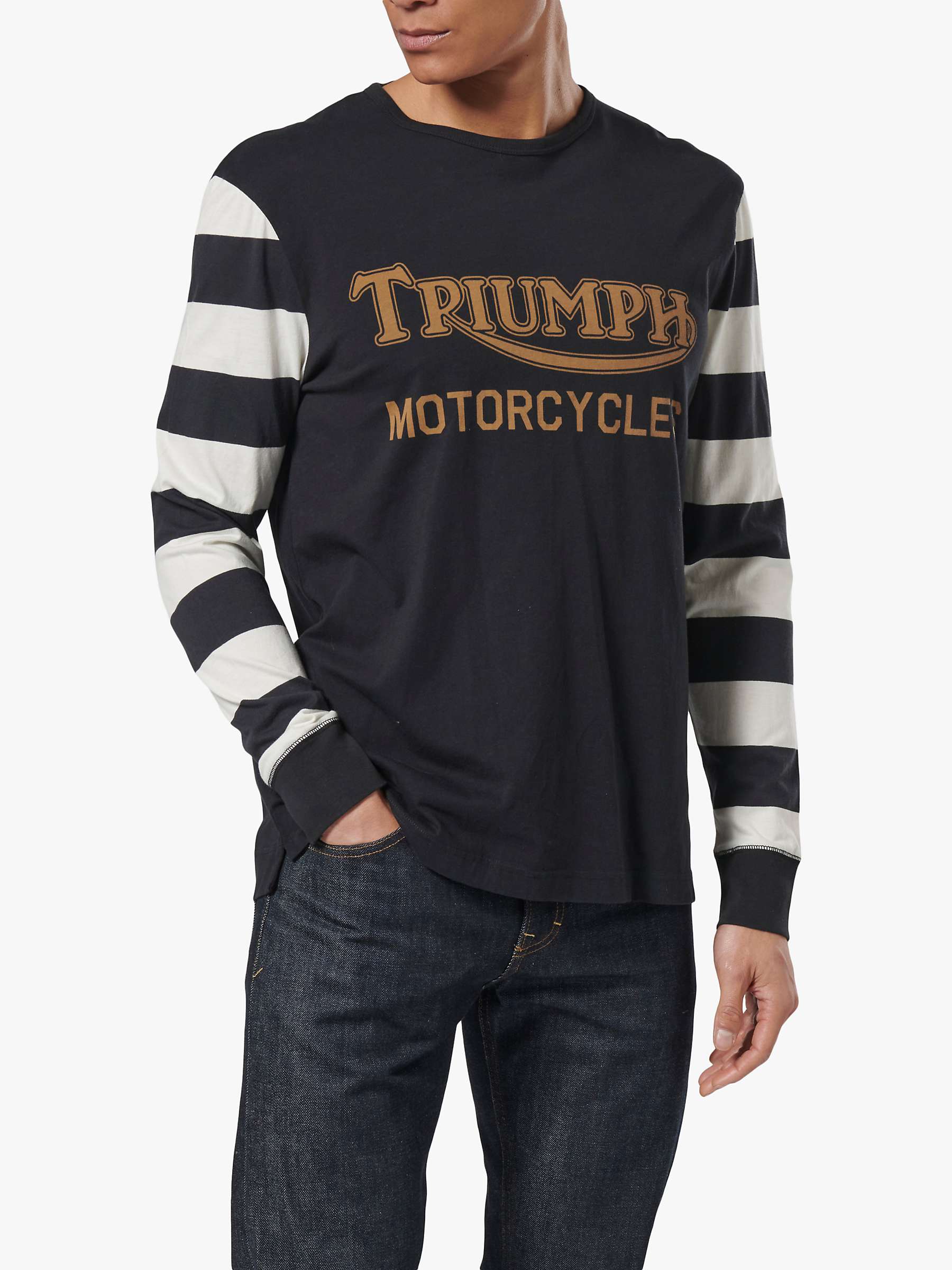 Buy Triumph Motorcycles Ignition Long Sleeve T-Shirt Online at johnlewis.com