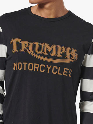 Triumph Motorcycles Ignition Long Sleeve T-Shirt, Black