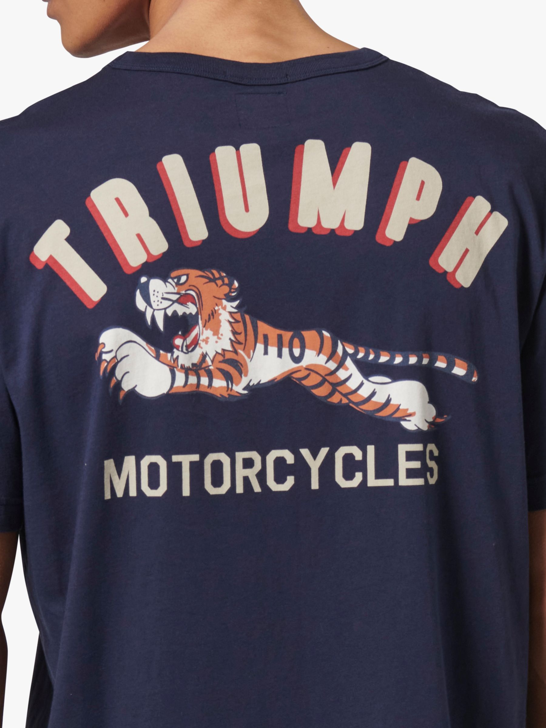 Triumph Motorcycles Super Sport T-Shirt at John Lewis & Partners