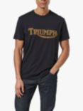 Triumph Motorcycles Fork Seal T-Shirt, Black