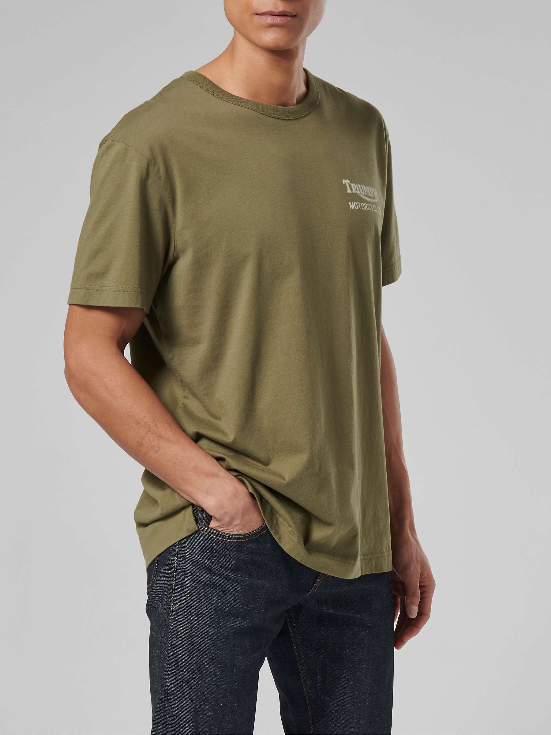 Buy Triumph Motorcycles Adcote T-Shirt Online at johnlewis.com