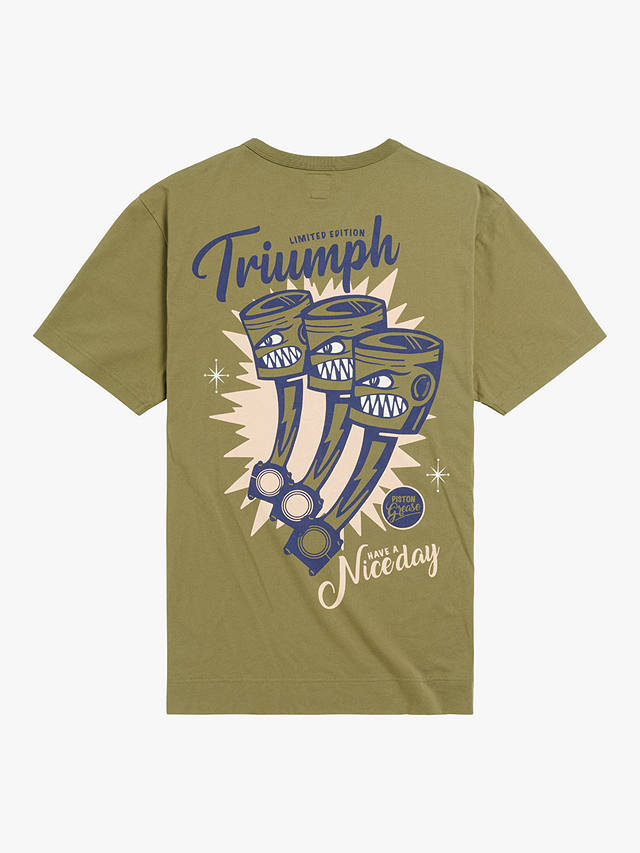 Triumph Motorcycles Triple Piston T-Shirt