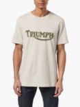 Triumph Motorcycles Fork Seal T-Shirt, Oatmeal