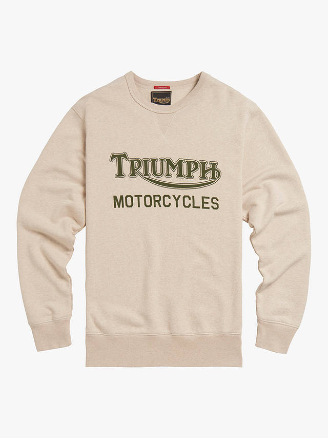 Triumph Motorcycles Radial Sweatshirt, Oatmeal