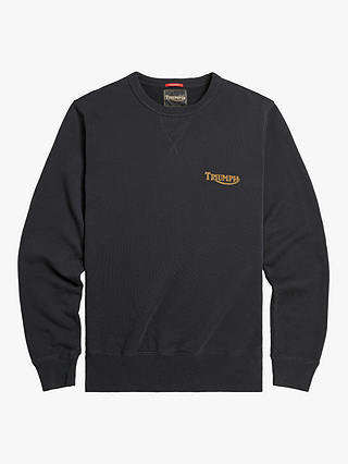 Triumph Motorcycles Circuit Sweatshirt, Black