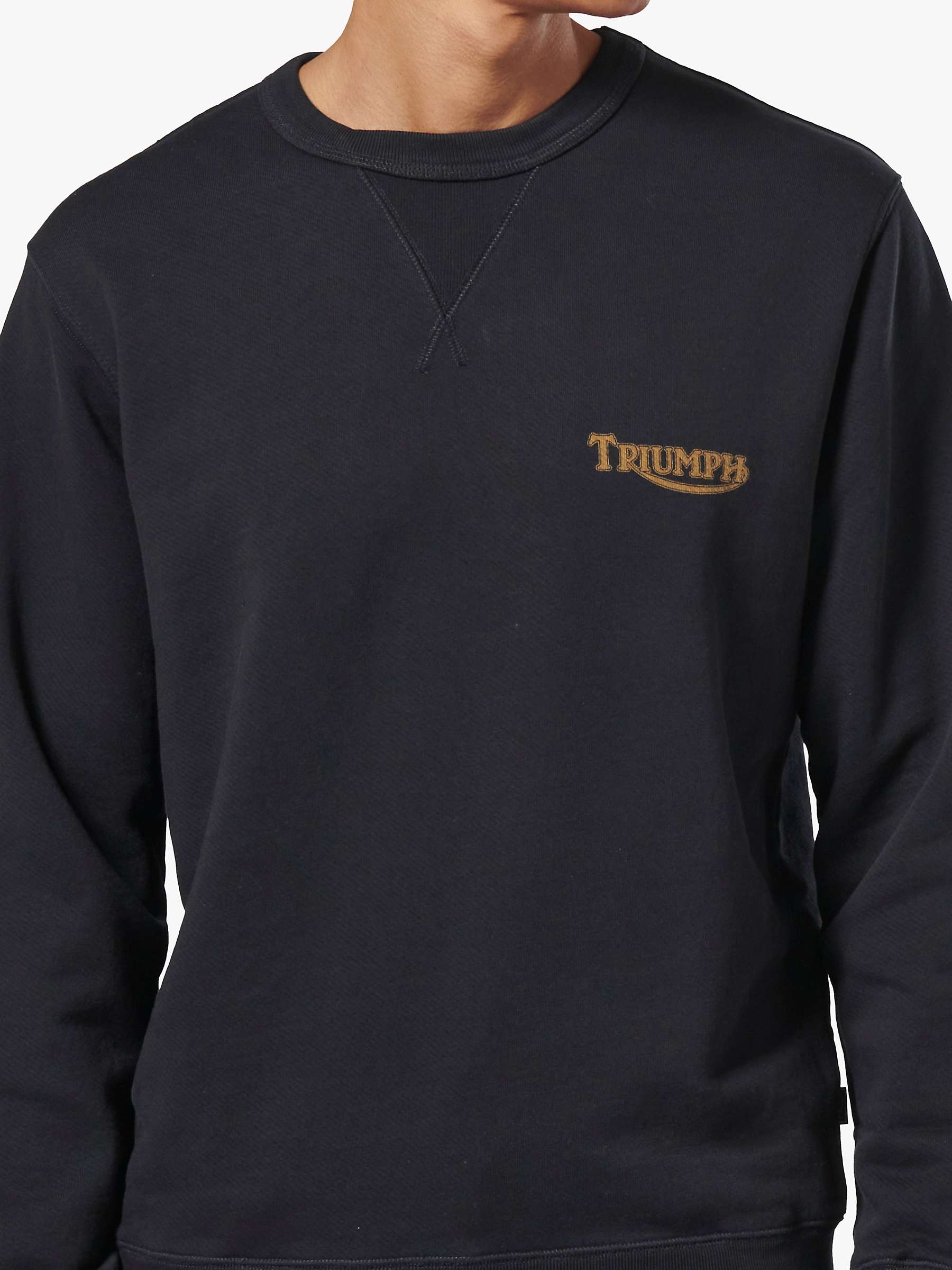 Buy Triumph Motorcycles Circuit Sweatshirt Online at johnlewis.com
