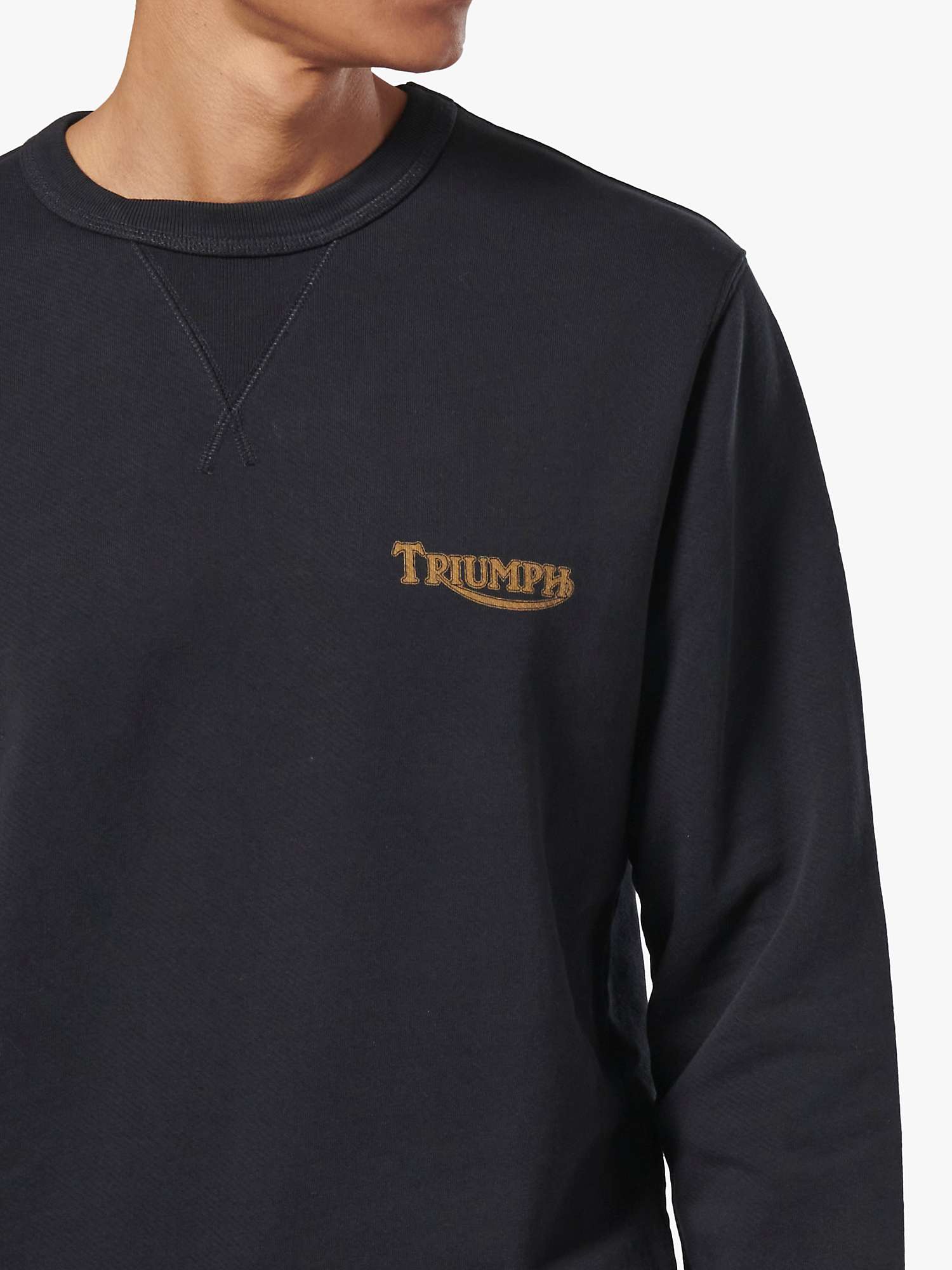 Buy Triumph Motorcycles Circuit Sweatshirt Online at johnlewis.com