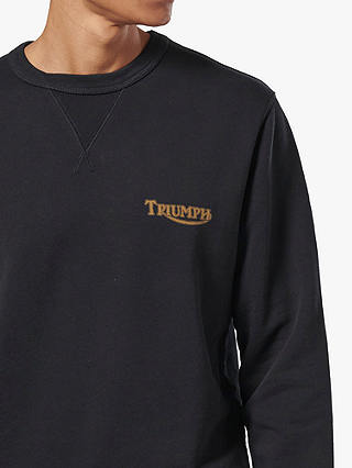 Triumph Motorcycles Circuit Sweatshirt, Black