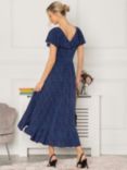 Jolie Moi Gerriyn Animal Print Midi Dress, Blue/Multi