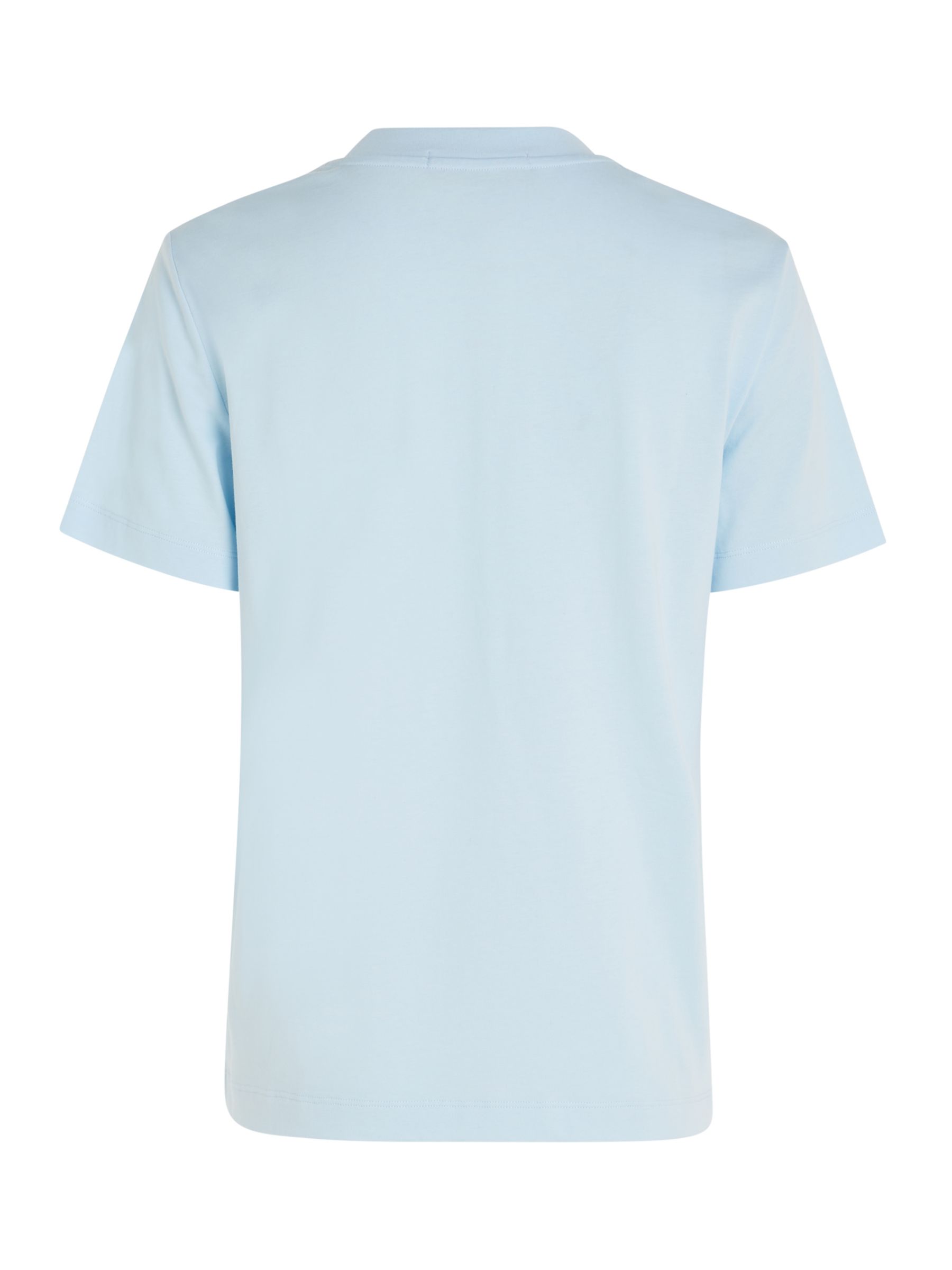 Calvin Klein Calvin Klein T-Shirt, Lewis & Partners Keepsake at Neck John Jeans Logo Blue Sequin Crew