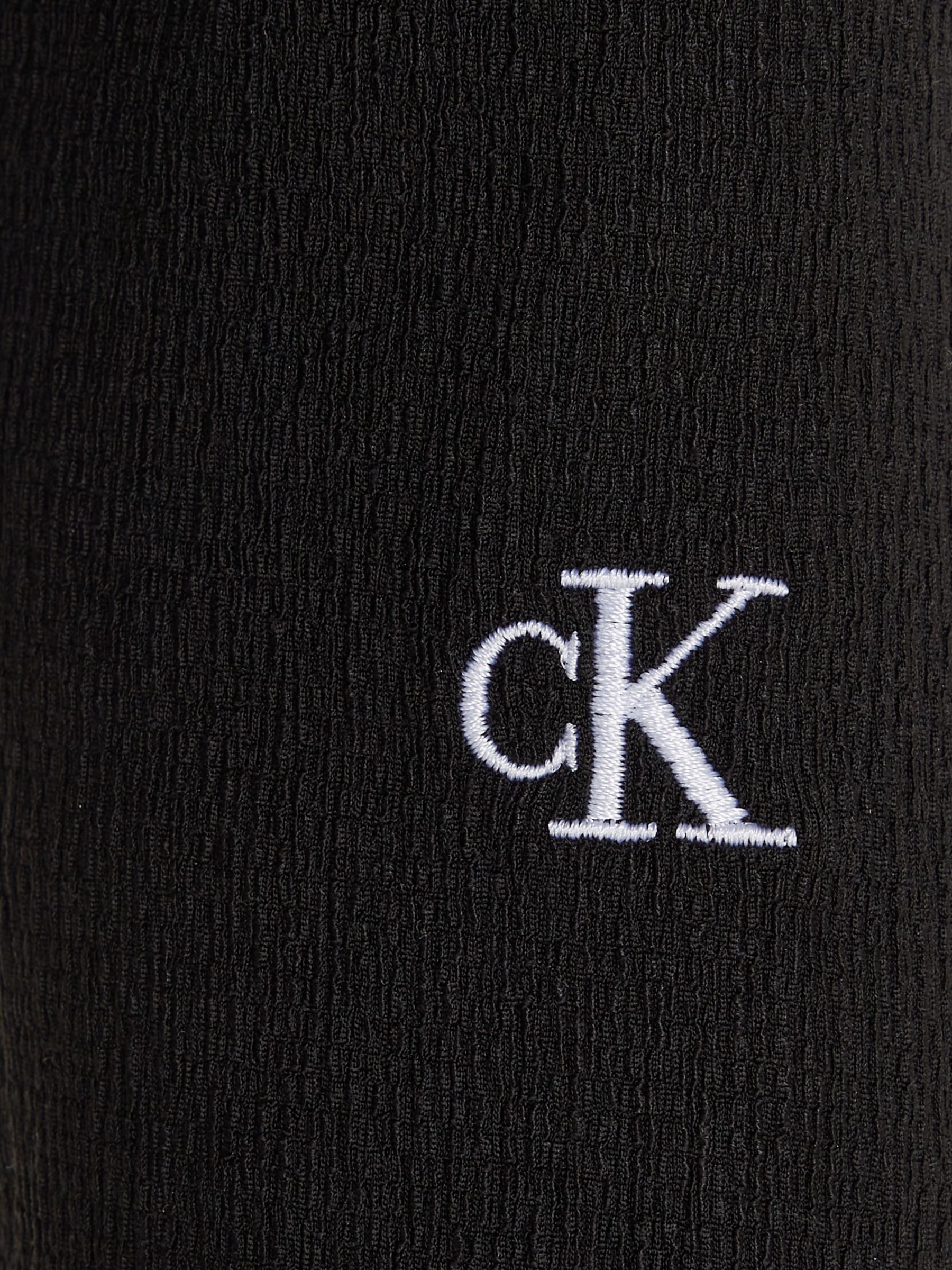 Buy Calvin Klein Split Wrap Top, CK Black Online at johnlewis.com