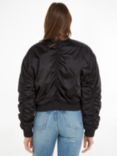 Calvin Klein Satin Bomber Jacket, CK Black, CK Black