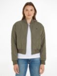 Calvin Klein Quilted Bomber Jacket, Dusty Olive