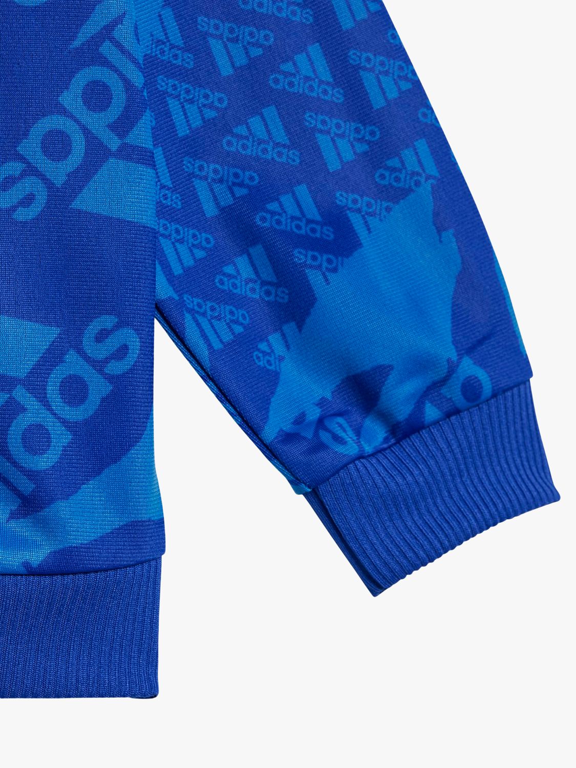 adidas Baby AEROREADY Camo Logo Tracksuit Set, Royal Blue, 2-3 years