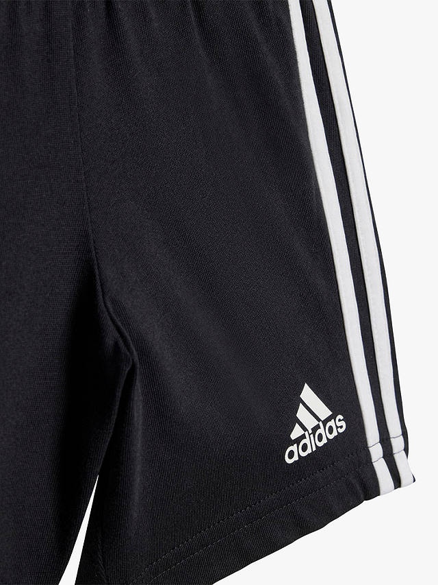 adidas Baby Essentials Sport T-Shirt & Shorts Set, Selubl/White