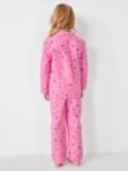 HUSH Kids' Liv Star Print Pyjama Set, Pink/Blue