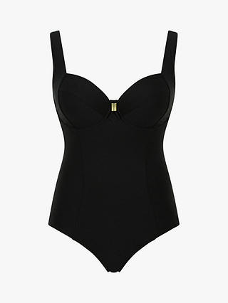 Panache Marianna Balconette Swimsuit, Black       