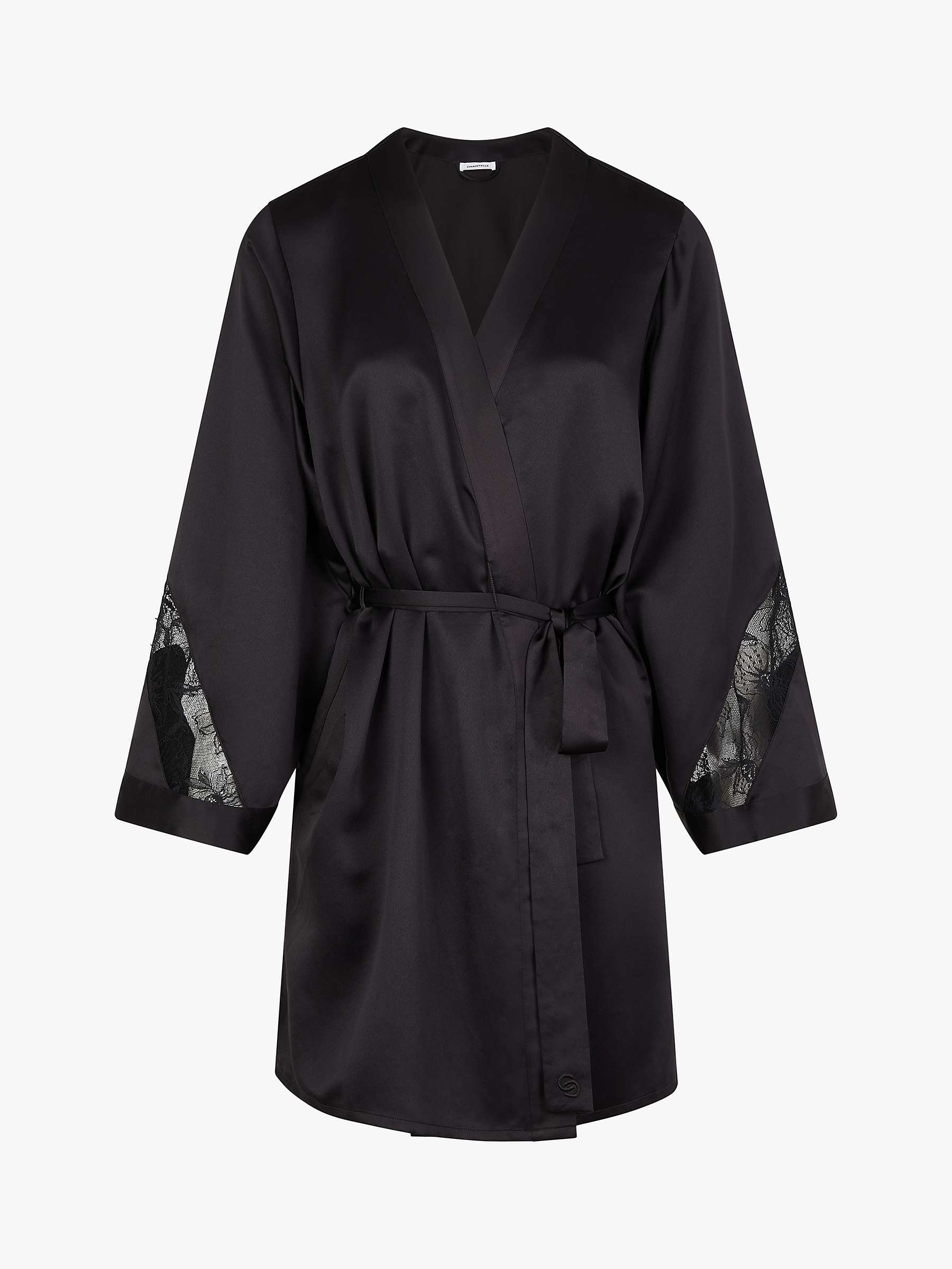 Buy Chantelle Orchids Satin Kimono Robe Online at johnlewis.com