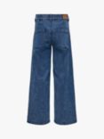 Kids ONLY Kids' Wide Leg Jeans, Dark Blue