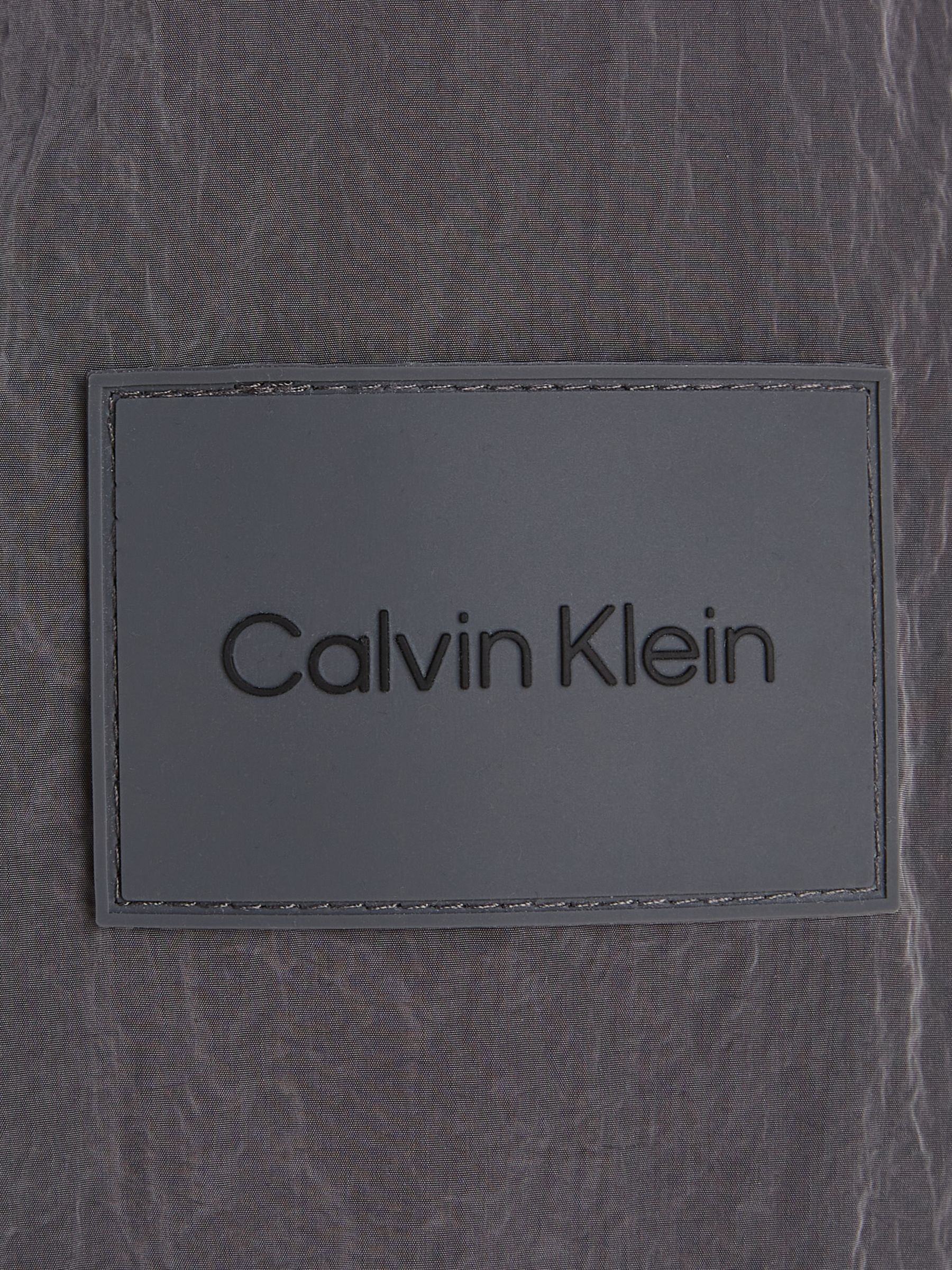 Calvin Klein Crinkle 2.0 Shirt Jacket, Grey, S