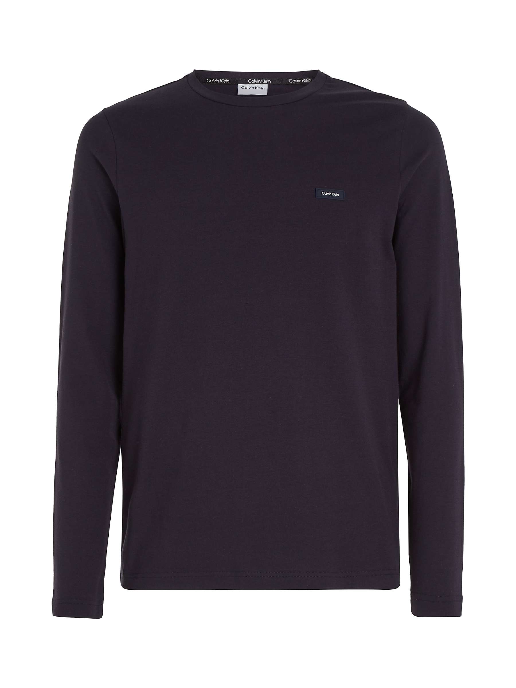 Buy Calvin Klein Slim Long Sleeve T-Shirt, Night Sky Online at johnlewis.com