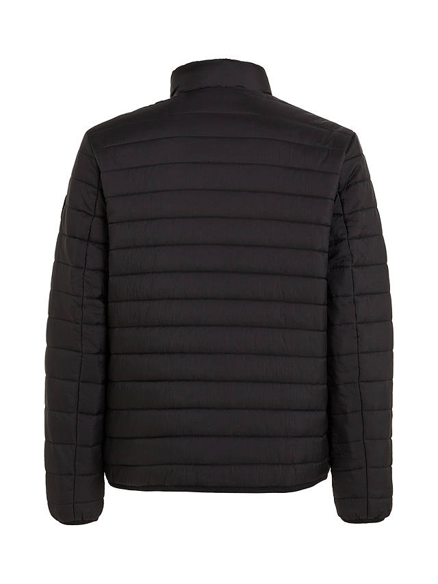 Calvin Klein Crinkle Quilt Jacket, Black
