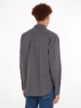 Calvin Klein Stretch Stripe Long Sleeve Shirt, Grey, Grey