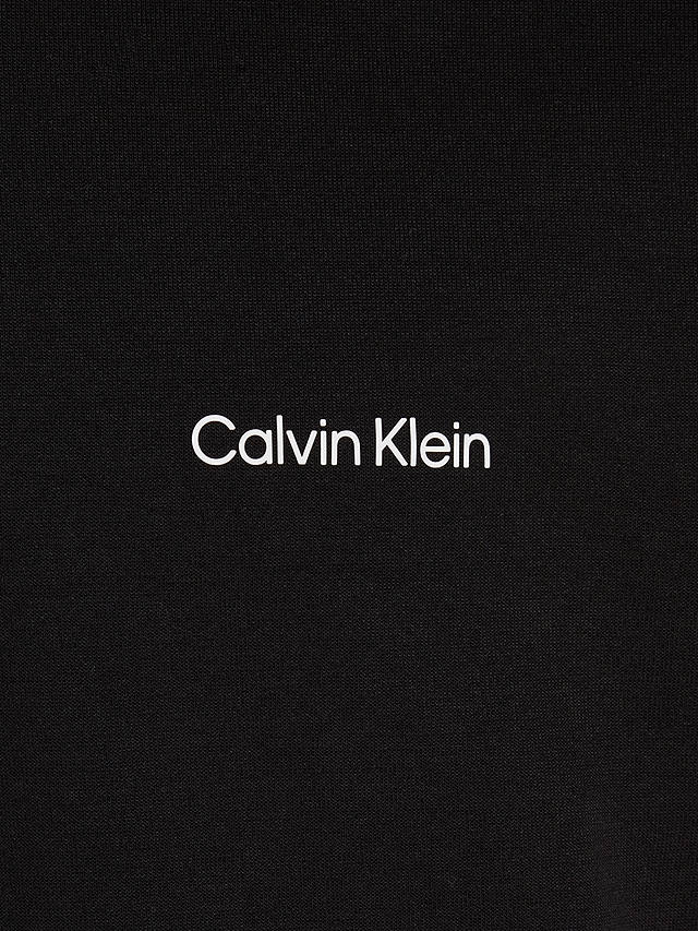 Calvin Klein Micro Half Zip Jumper, Black
