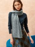 Brora Cashmere Cable Scarf