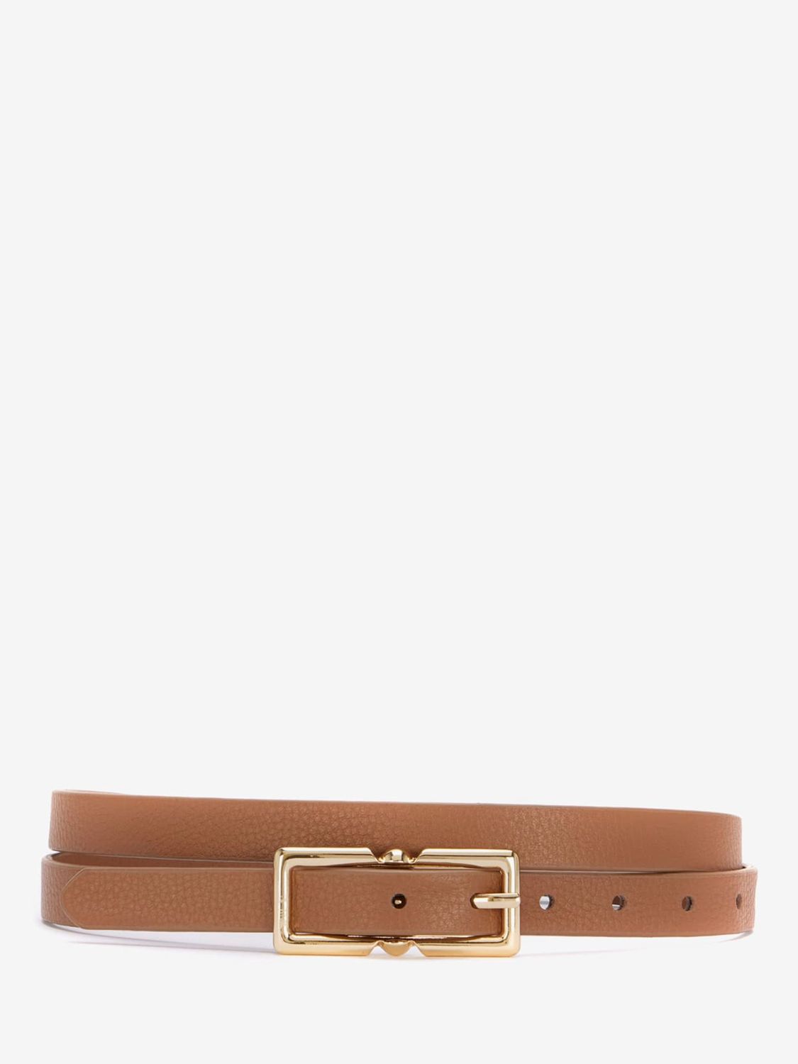 Women's Plus Size 2X Brown Braided Belt Genuine Leather 1 3/4 Wide