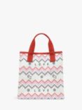Radley Fair Isle Print Small Open Top Grab bag, Chalk/Multi