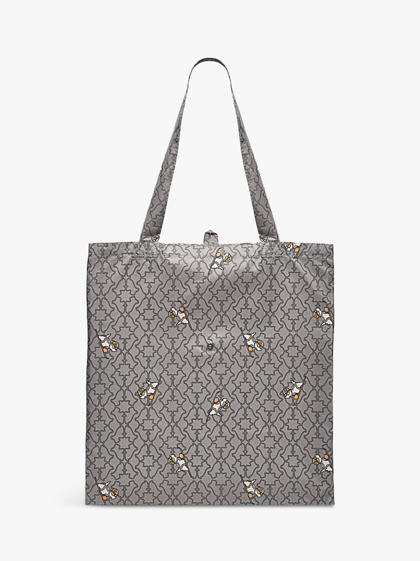 Buy Radley Heirloom Ski Dog Responsible Foldaway Shopper, Cloud Burst Online at johnlewis.com