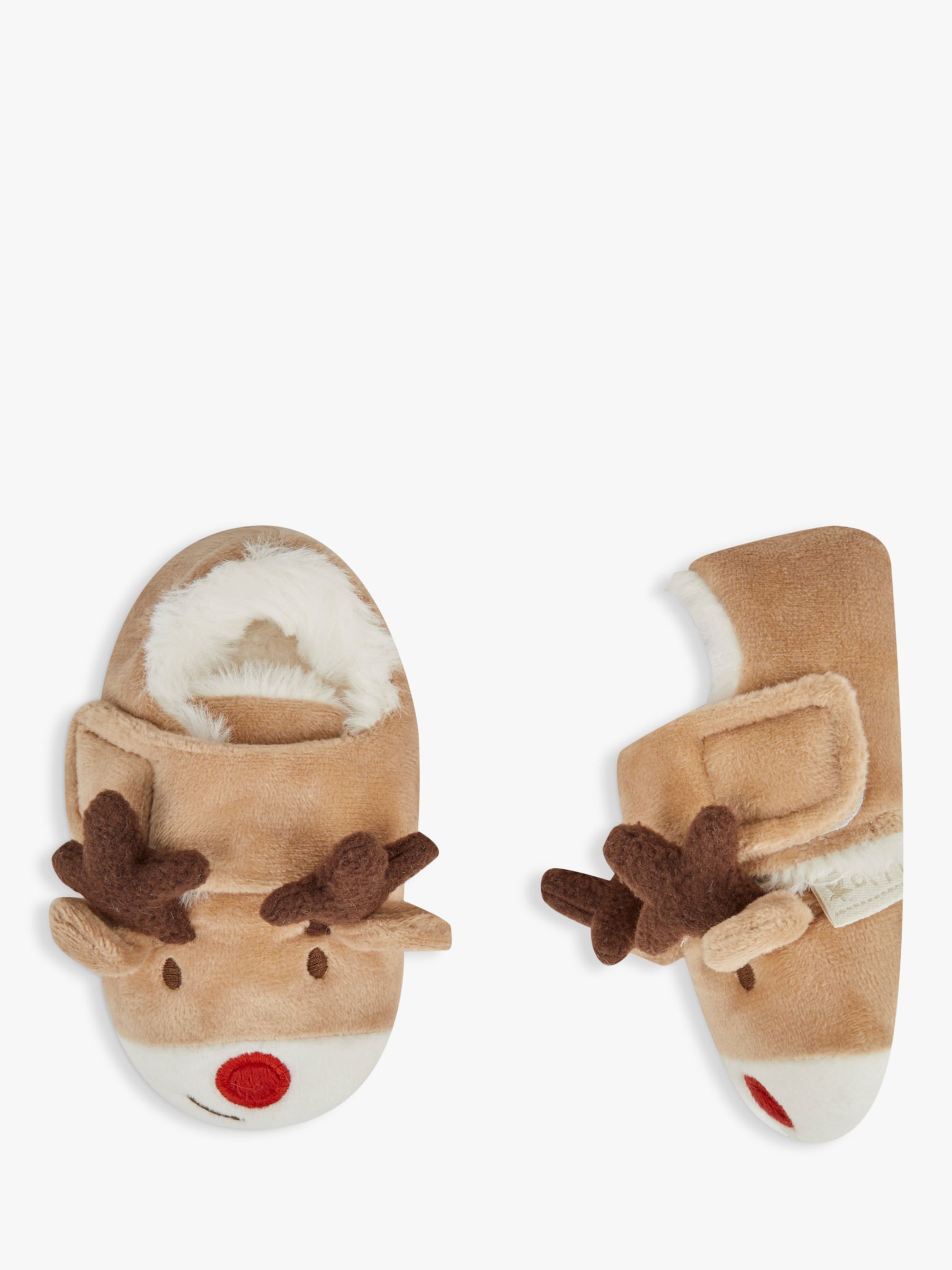 Boys best sale reindeer slippers