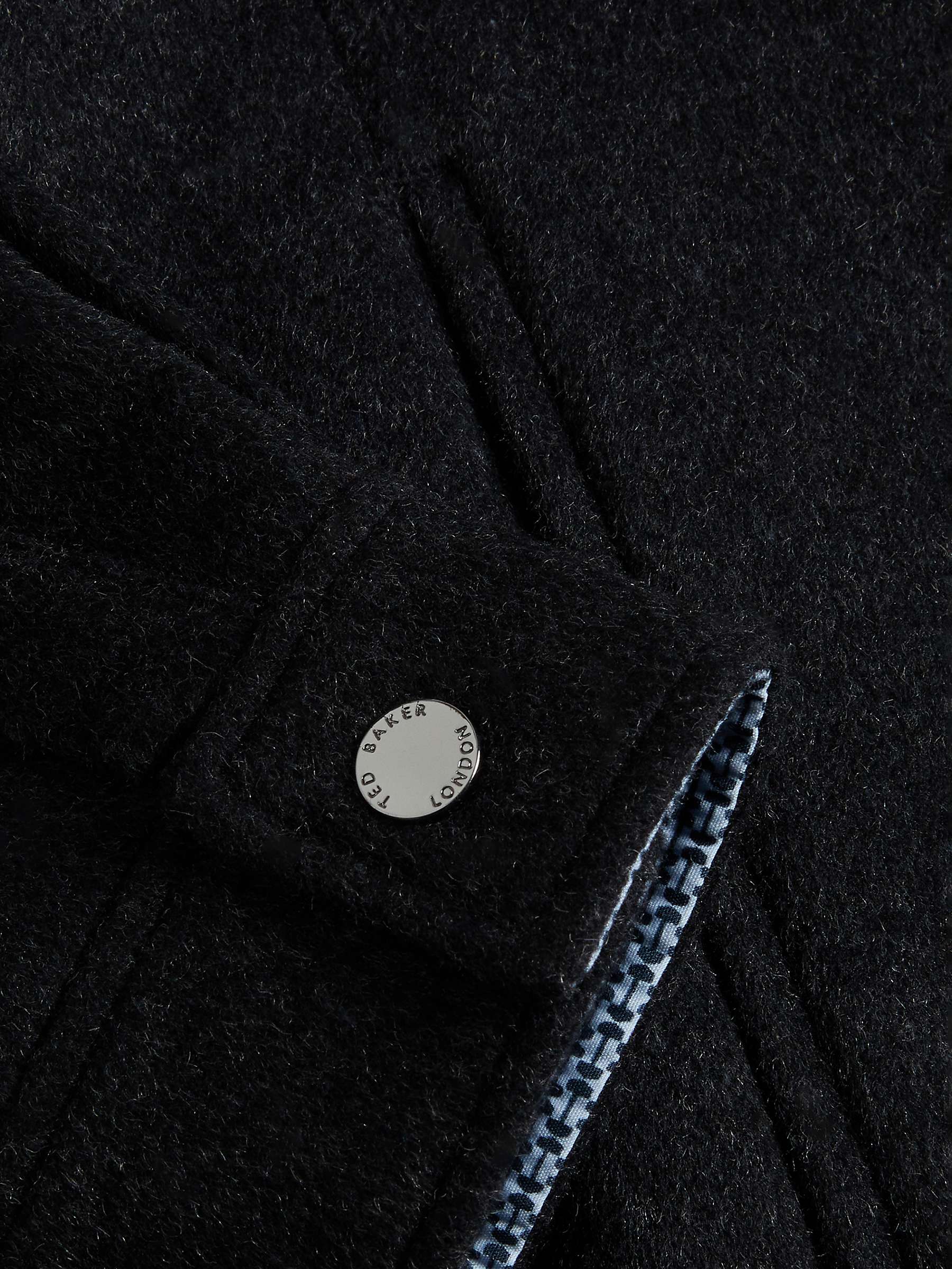 Buy Ted Baker Aderbry Long Sleeve Wool Blend Over Shirt Online at johnlewis.com