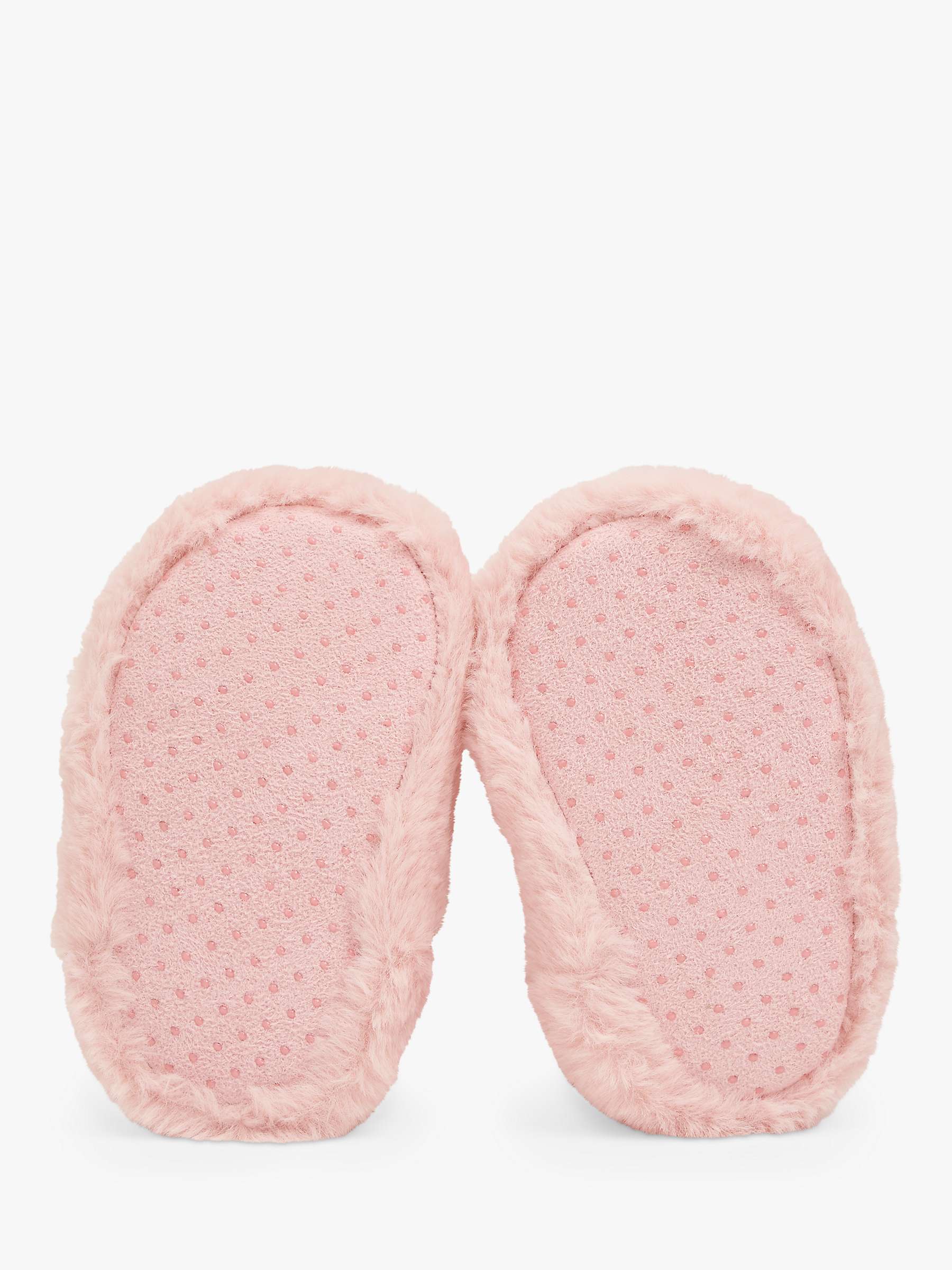 Buy JoJo Maman Bébé Baby Bunny Slipper Boots, Pink Online at johnlewis.com