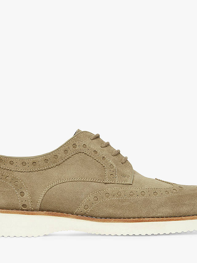 Oliver Sweeney Baberton Suede Casual Brogues, Stone