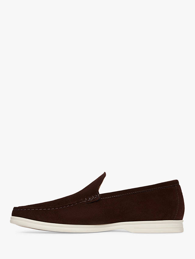 Oliver Sweeney Alicante Suede Loafer, Chocolate