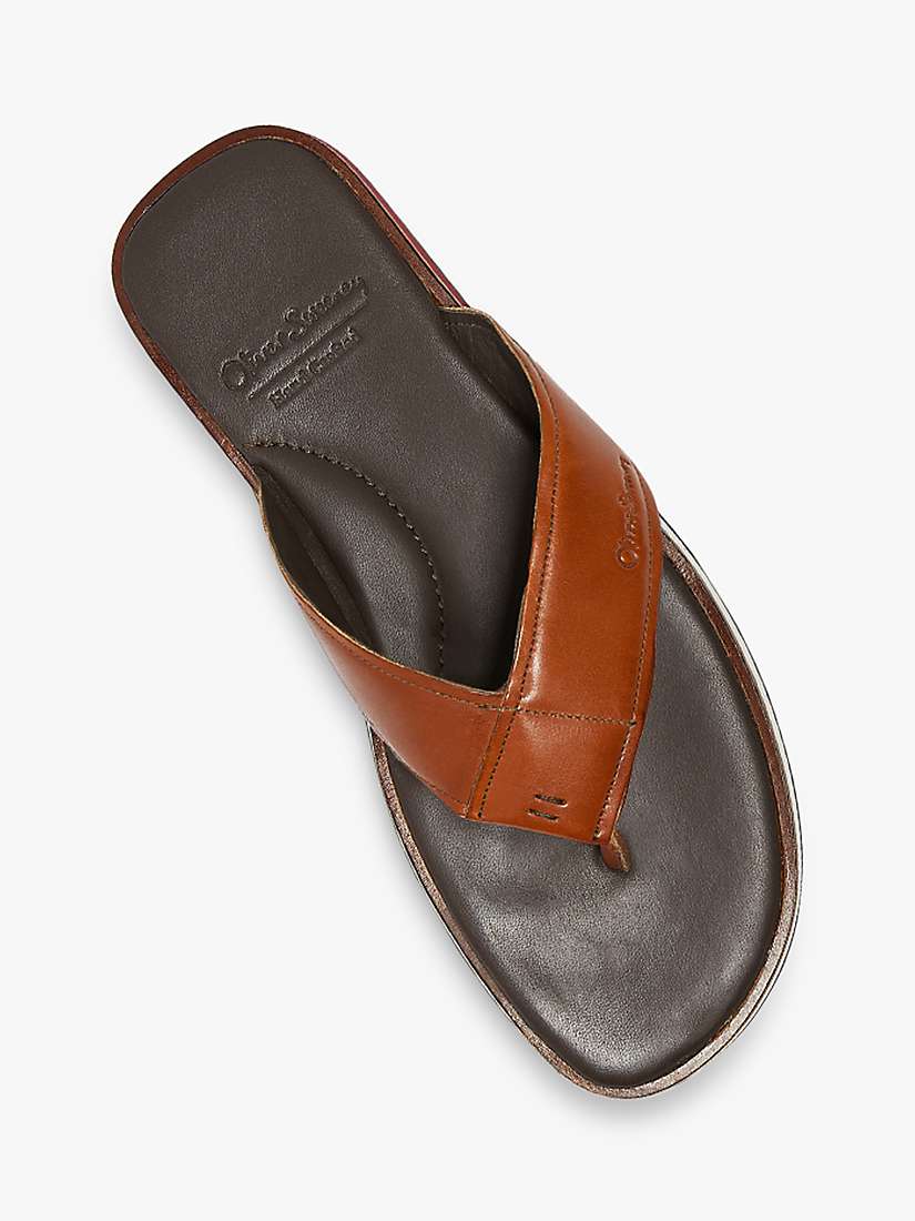 Buy Oliver Sweeney Saltash Leather Sandals, Tan Online at johnlewis.com