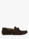 Oliver Sweeney Lastres Suede Moccasins, Chocolate