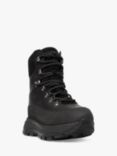 FitFlop Neo-D-Hyker Leather Blend Walking Boots, All Black