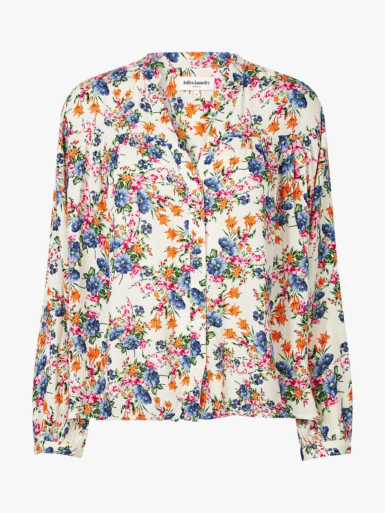 Buy Lollys Laundry Elif Flower Print Shirt, Multi Online at johnlewis.com