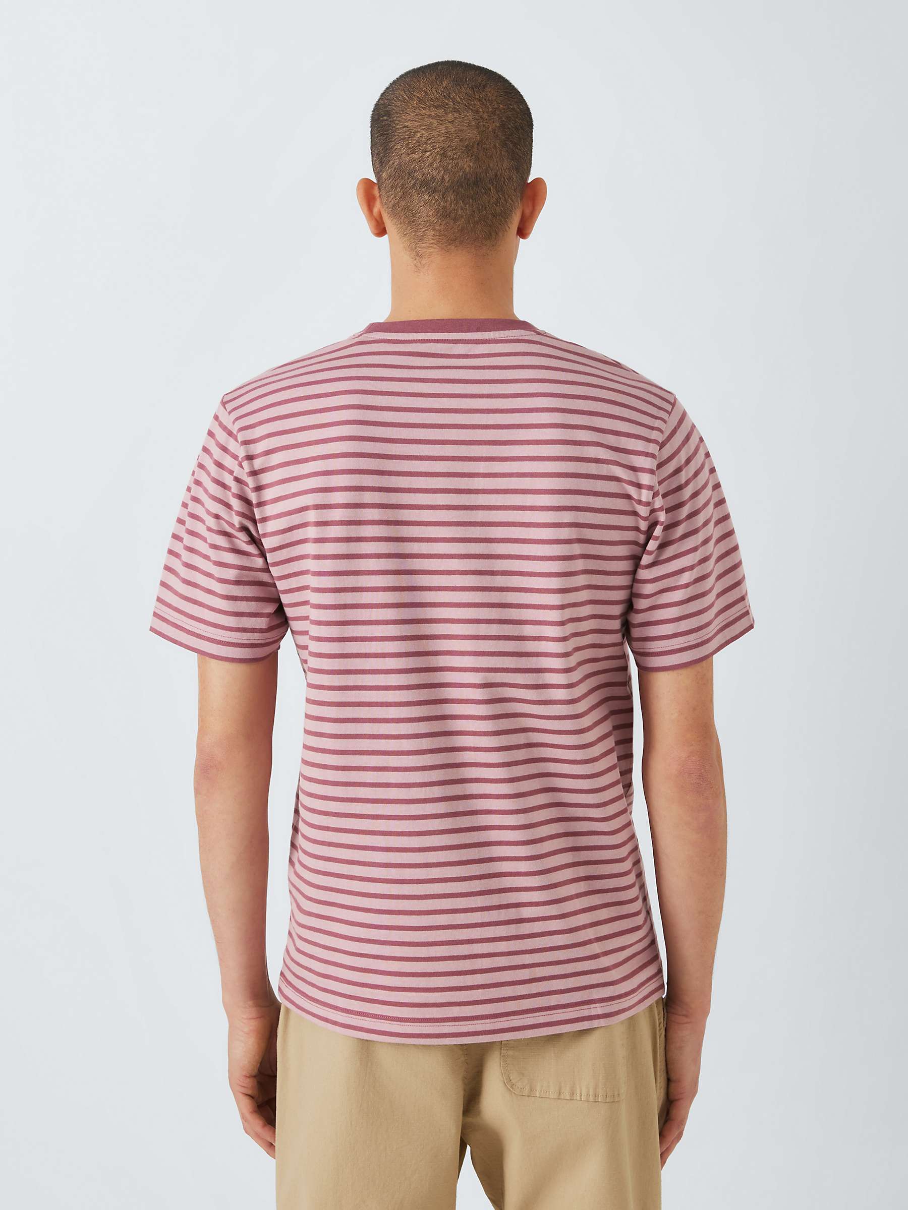 Buy John Lewis ANYDAY Cotton Stripe Crew T-Shirt Online at johnlewis.com