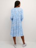 KAFFE Lisa Ikat Dress, Regatta Blue