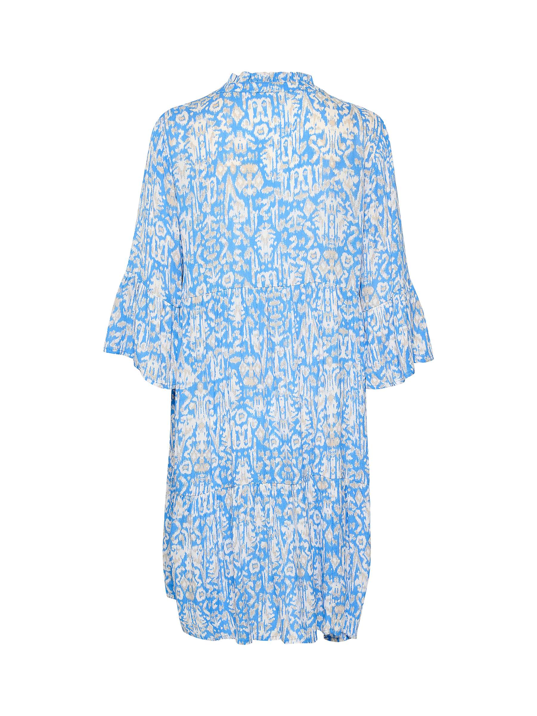 Buy KAFFE Lisa Ikat Dress, Regatta Blue Online at johnlewis.com