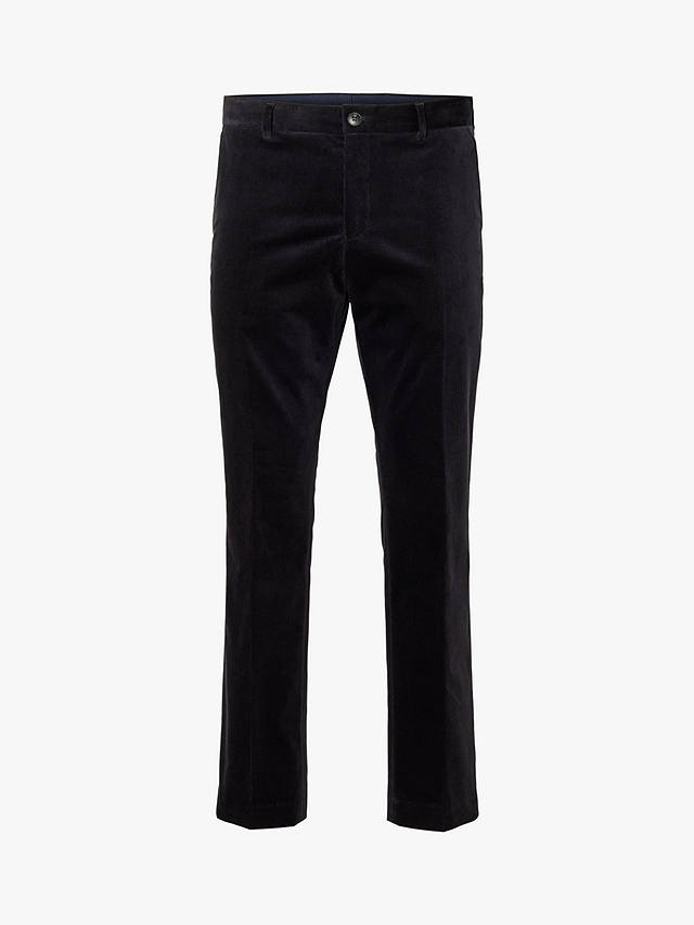 SELECTED HOMME Slim Fit Corduroy Trousers, Dark Sapphire