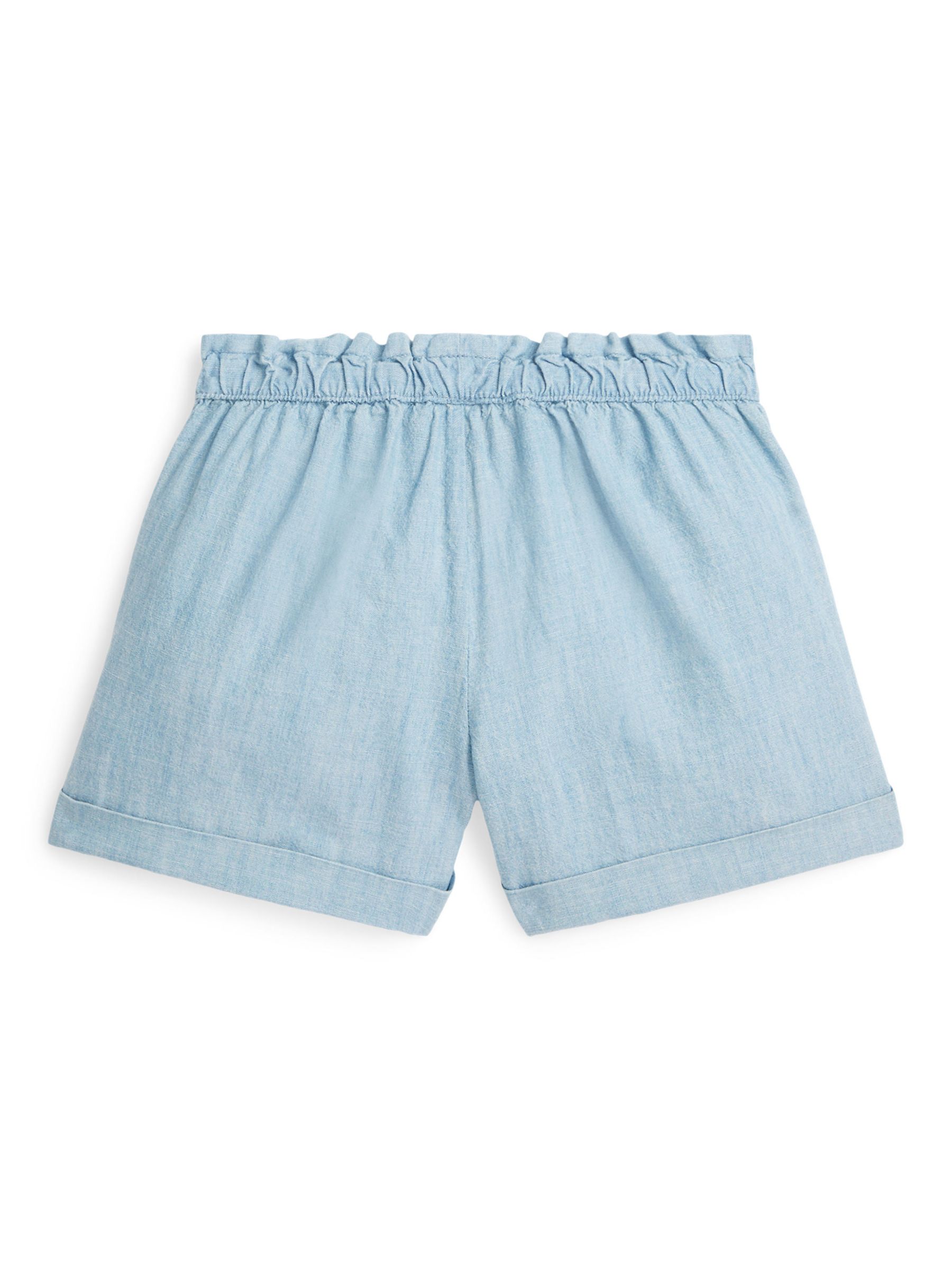 Ralph Lauren Kids' Camp Bottom Shorts, Medium Wash, 4 years