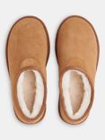 Whistles Lidia Leather Slippers, Tan