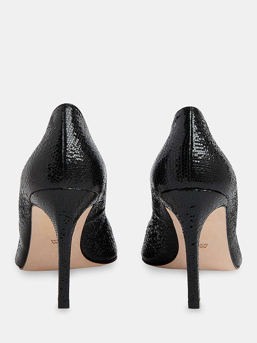Buy Whistles Corie Textured Heeled Pumps Online at johnlewis.com